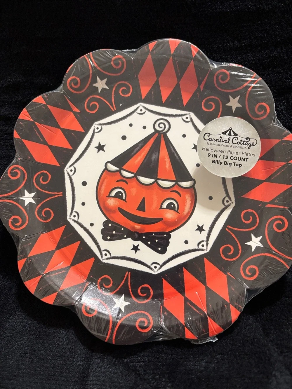 Johanna Parker carnival cottage paper plates